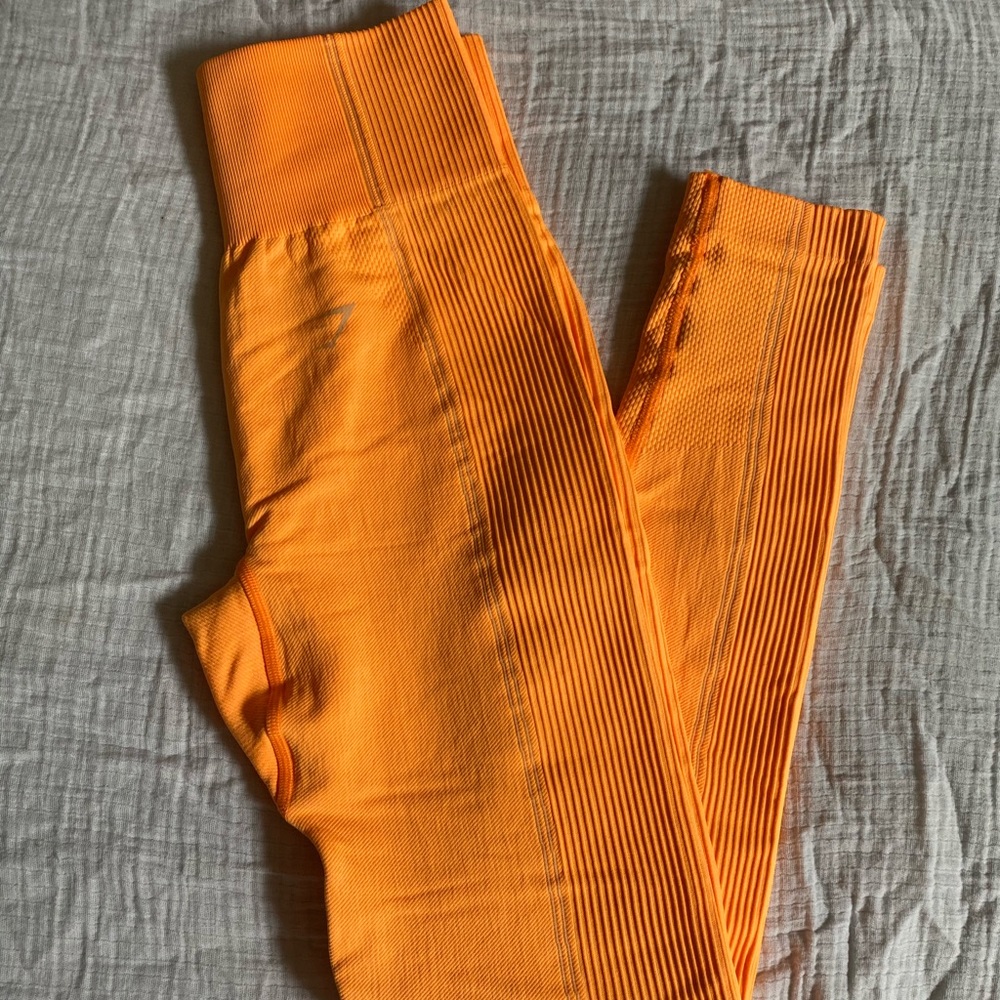 Gymshark Orange Leggings